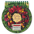 Holiday Recipes Wreath Shaped Cookbook